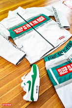 Load image into Gallery viewer, (WHITE/SPEARMINT) 3M REFLECTIVE WINDBREAKER SHORT SETS
