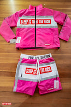 Load image into Gallery viewer, (HOT PINK) 3M REFLECTIVE WINDBREAKER SHORT SETS
