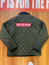 Load image into Gallery viewer, Diamond-Quilted &quot;Classic Logo&quot; Utility Jacket
