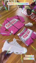 Load and play video in Gallery viewer, (HOT PINK) 3M REFLECTIVE WINDBREAKER SHORT SETS
