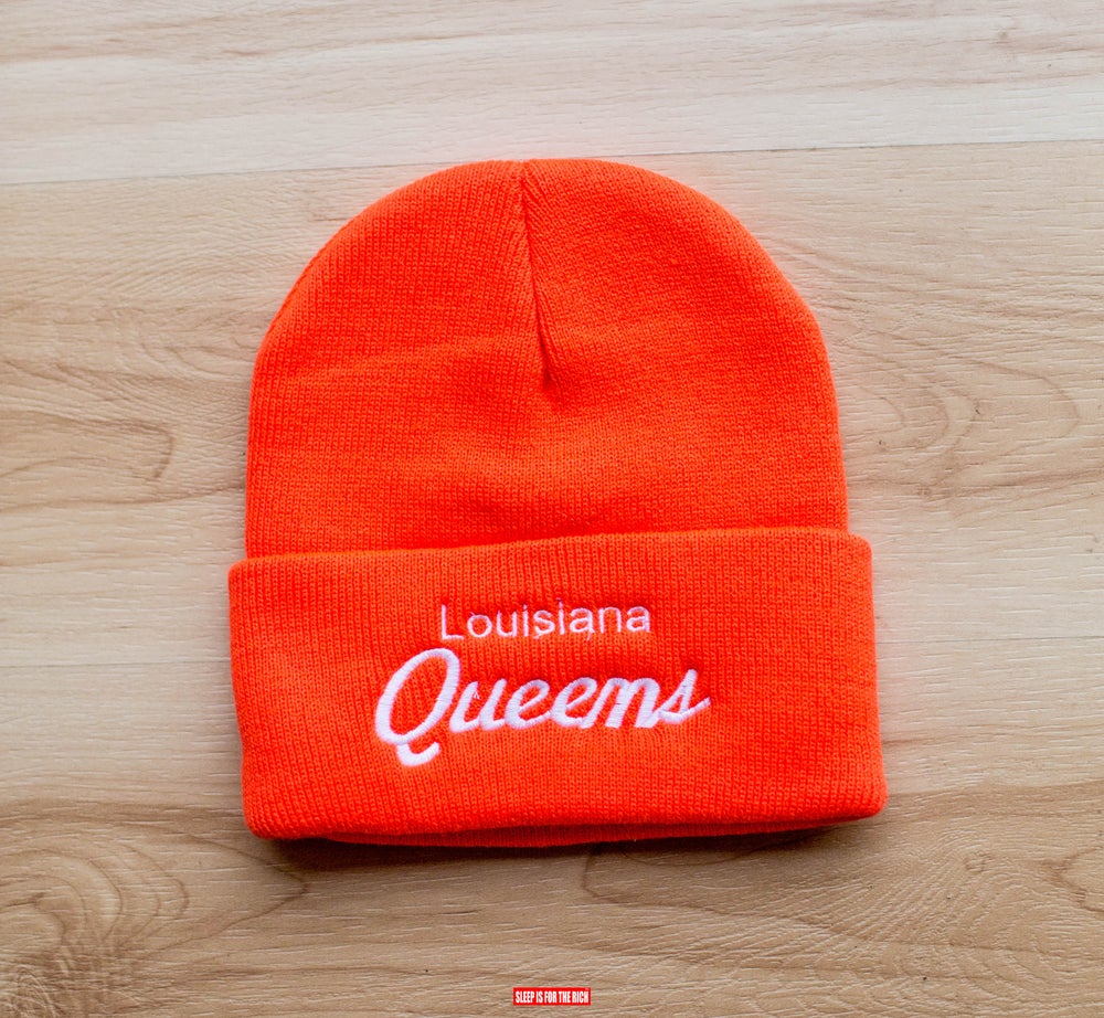 (Orange) “Louisiana Queens” Beanie