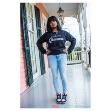 Load image into Gallery viewer, (Black) “Louisiana Queens” Crewneck sweatshirt
