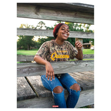 Load image into Gallery viewer, (Backwoods Camo) “Louisiana’s Queen’s” Short-Sleeved Tee
