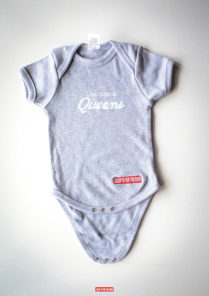 “Louisiana Queens” Onesie (Grey)