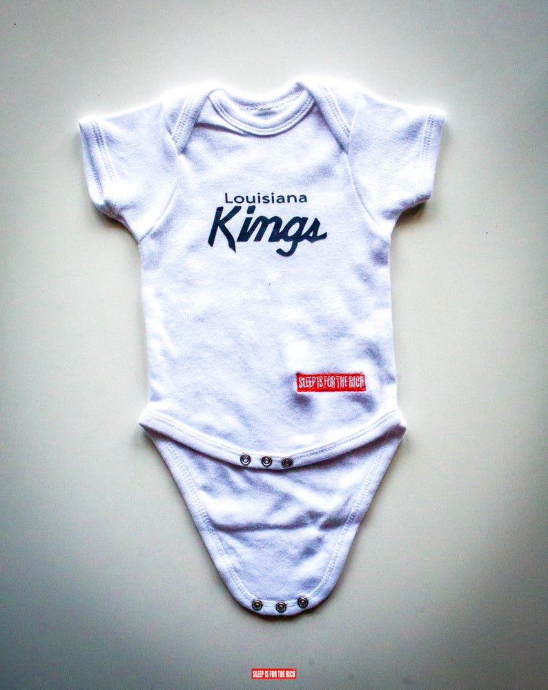 “Louisiana King’s” Onesie (White)