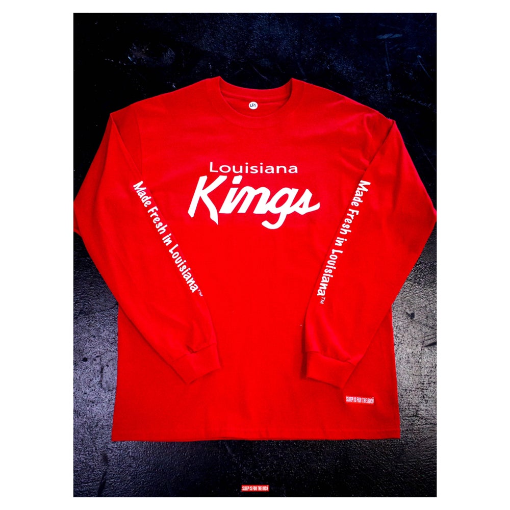 (Red) “Louisiana King’s” Tee x Made Fresh In Louisiana