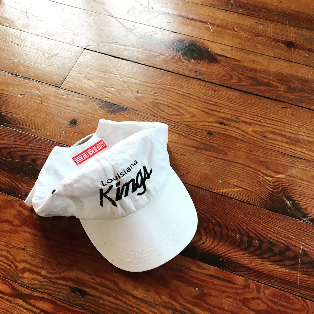 (White) La. Kings Dad Hat