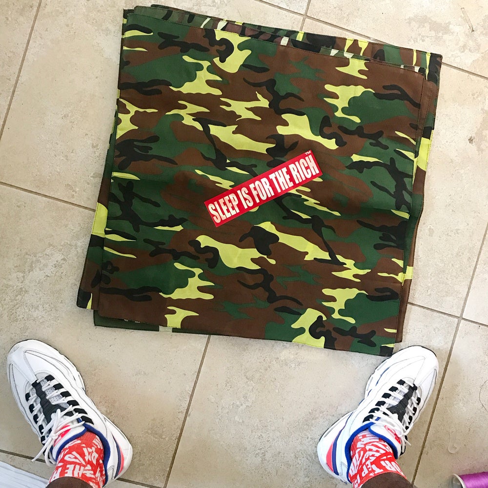 “Classic Logo” Bandanas (Camo Pattern)